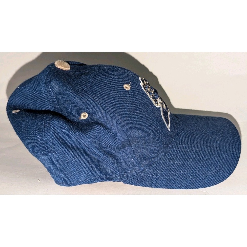 Pitt Panthers Zephyr Z Hat Fitted Cap Men's 6 7/8 Navy Gold Panther Pittsburgh - Picture 5 of 9